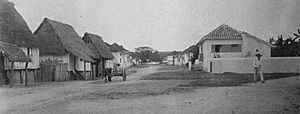 Street scene in Agana (1899-1900)