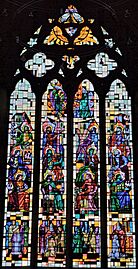 Surbiton, St Mark's Church, stained glass window (1)