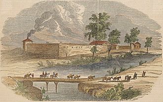 Sutter's Fort from Gleason's Pictorial Drawing Room Companion
