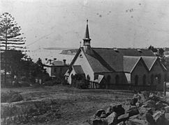 Temporary St Paul's Auckland 1880s