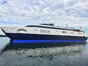 The Cat ferry Yarmouth 2016