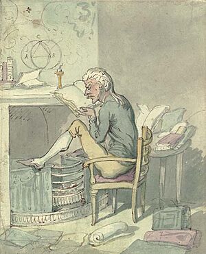 The Pedant by Thomas Rowlandson