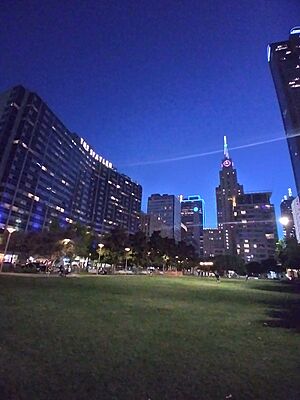 The Statler and the Mercantile Building.