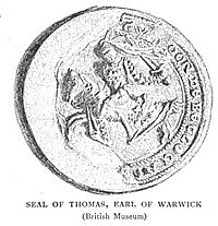 Thomas, earl of Warwick