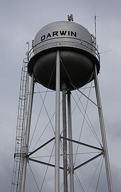 Darwin water tower