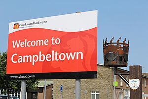 Welcome to Campbeltown - geograph.org.uk - 3586502