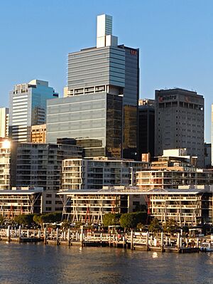 Westpac Place from the Pyrmont Bridge