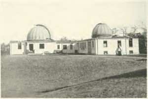Whitin observatory 1935Legenda