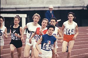 Women 800 m final 1964 Olympics 1964