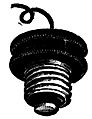 1893 GEC Lampholder Plug