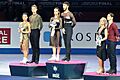 2019–2020 Grand Prix of Figure Skating Final Ice dancing medal ceremonies 2019 12 08 2675
