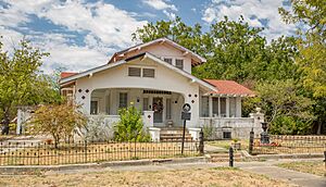 A. A. & Mary Spacek House Granger Wiki-1