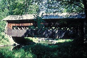 ASHOKAN COVERED BRIDGE, ULSTER CO. NY