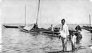A barangayan boat in the Cagayan River