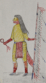 A member of the Cheyenne Soldier Society The Bowstrings