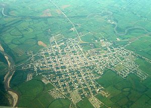 Aerial view of Monteros