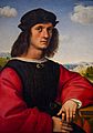 Agnolo Doni's portrait paintings by Raffaello Sanzio