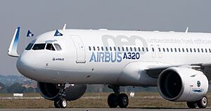 Airbus A320neo landing 07