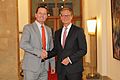 Ambassador RichardGrenell met today with Berlin Governing Mayor Michael Müller (29276899927)