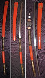 Antique shinto samurai nagamaki 1