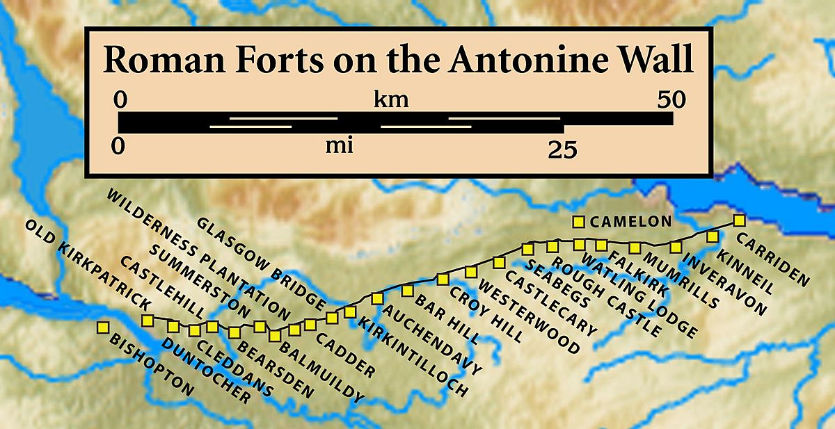 Antonine.Wall.Roman.forts