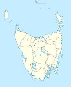 Sidmouth Rock is located in Tasmania