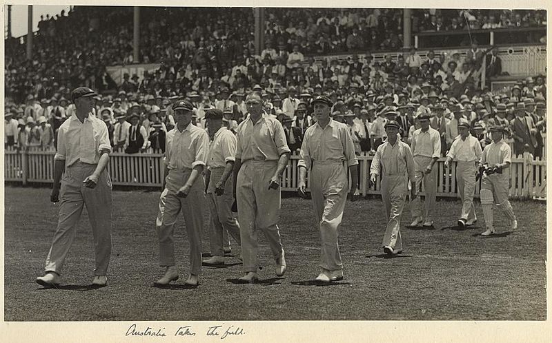 Image Australian test cricket team in Brisbane, 1928 (6753271703)