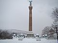 Battle Monument USMA in Winter
