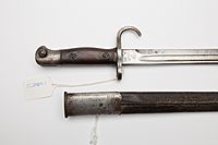 Bayonet, knife-sword (and scabbard) (AM 697055-4)