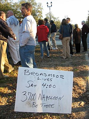 Broadmoor Lives! Post Katrina rally