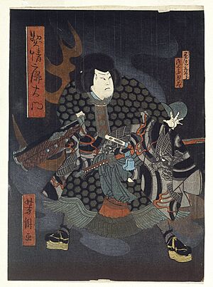 Brooklyn Museum - Kabuki Scene (Diptych) -85.282.6a- Hokushu