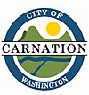 Official logo of Carnation, Washington