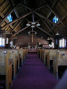 Chelan, WA - St. Andrews Episcopal Church interior 02