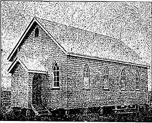 Church of Christ at Tannymorel, on the Killarney line, 1910