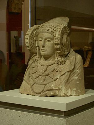 Iberian sculpture, 3rd century BC, influenced by Carthaginian culture