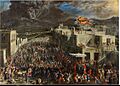 Domenico Gargiulo - The eruption of the Vesuvius in 1631