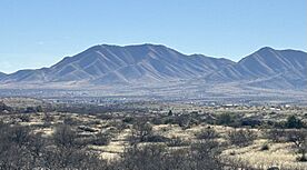 Dragoon, Arizona lies between the Dragoon Mountains to the southwest and the Little Dragoon Mountains to the northwest