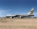 Dryden NB-52B launch aircraft on Edwards AFB runway (EC96-43808-4)