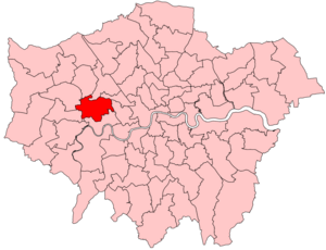 Ealing Central and Acton 2023 Constituency.svg