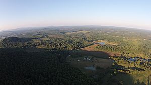 Eastern side of Battle Mountain in Amissville Virginia