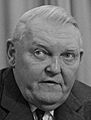 Einde bezoek bondskanselier dr Ludwig Erhard en gaf persconferentie in het Haag, Bestanddeelnr 916-1325 (cropped)