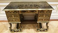 Example of Boulle Marquetry from the Wallace Collection in London 2
