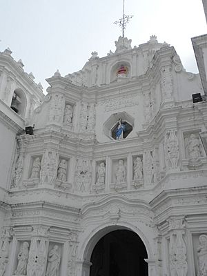 Facade of the church of Ciudad Vieja