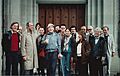 Feyerabend, Kuhn, Hoyningen-Huene and colleagues after seminar at ETH Zurich