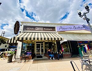 Fifth St Coffee at Gilroy, California