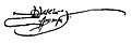 Firma de Gaspar de Espinosa