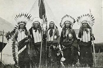 Five Chiefs Du Bois, PA, 1908