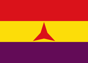 Flag of the International Brigades
