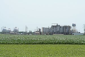 Formosa Plastics plant near Illiopolis Illinois