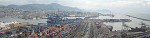 Genova porto panoramica2